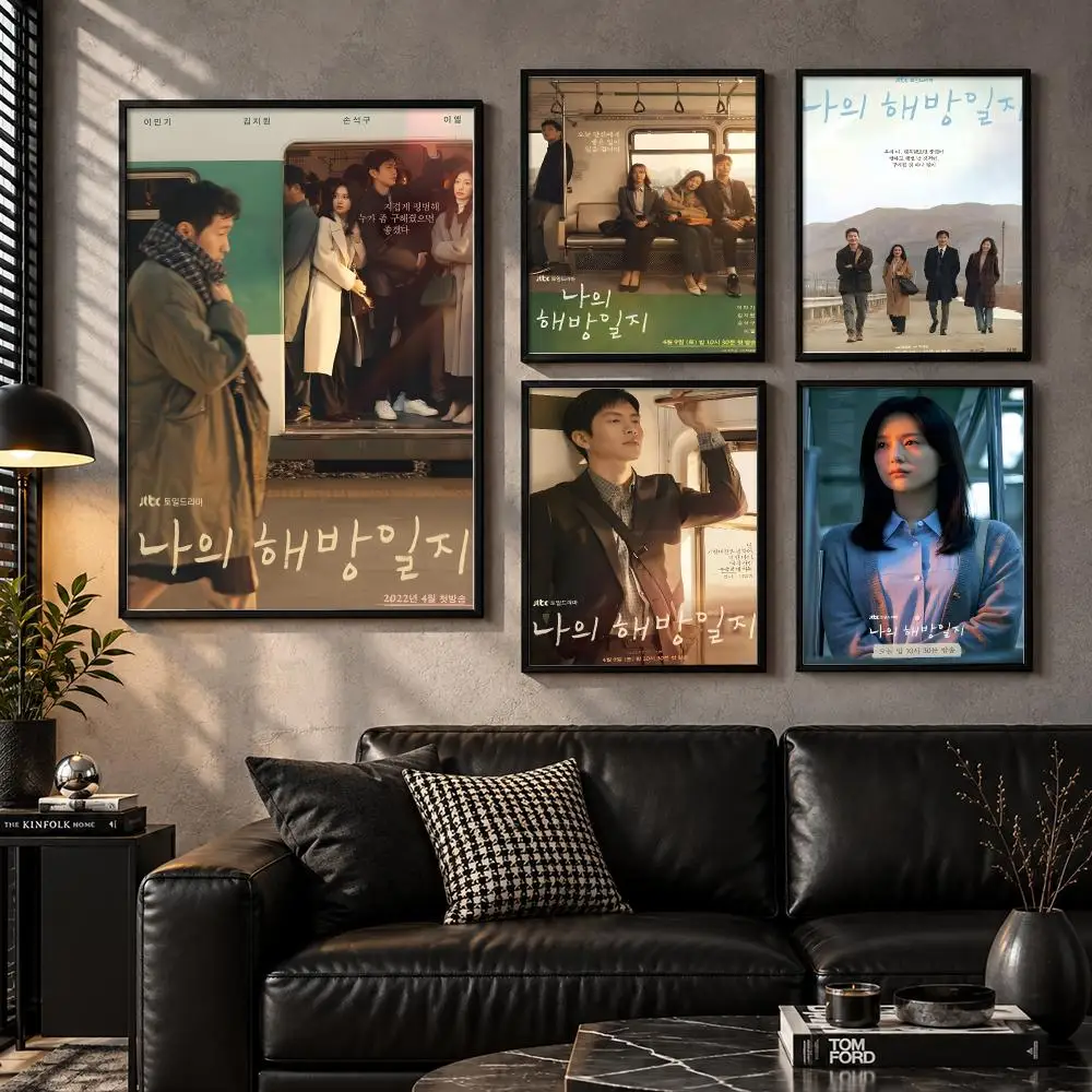My Liberation Notes Quiet Healing Rural Life Korean Drama Poster Aesthetic Unframed Wall Prints for Bedroom & Living Room