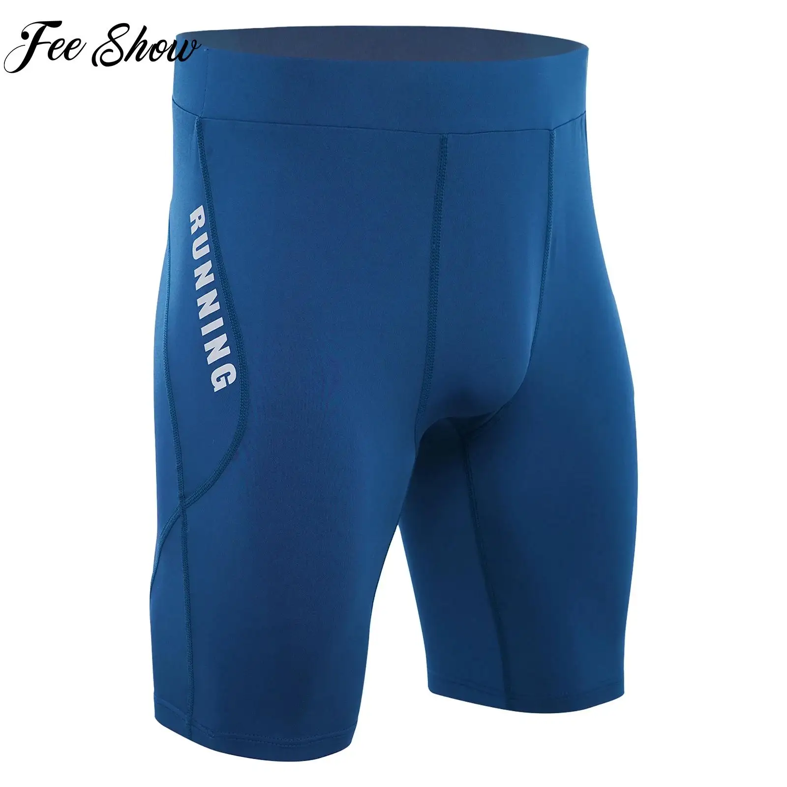 

Quick-Drying Breathable Sports Shorts Mens Cycling Running Training Yoga Gym Fitness Clothes Stretchy Athletic Shorts Sportswear