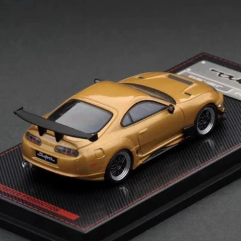 IG 1:64 Supra JAZ80 alliage jouets véhicule à moteur moulé sous pression en métal modèle cadeaux