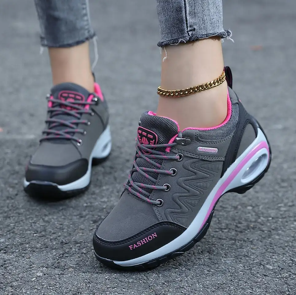 

Women Hiking Shoes Outdoor Sneakers Non Slip Walking Shoes Comfortable Footwear Climbing Boots Sports Shoes for Waman