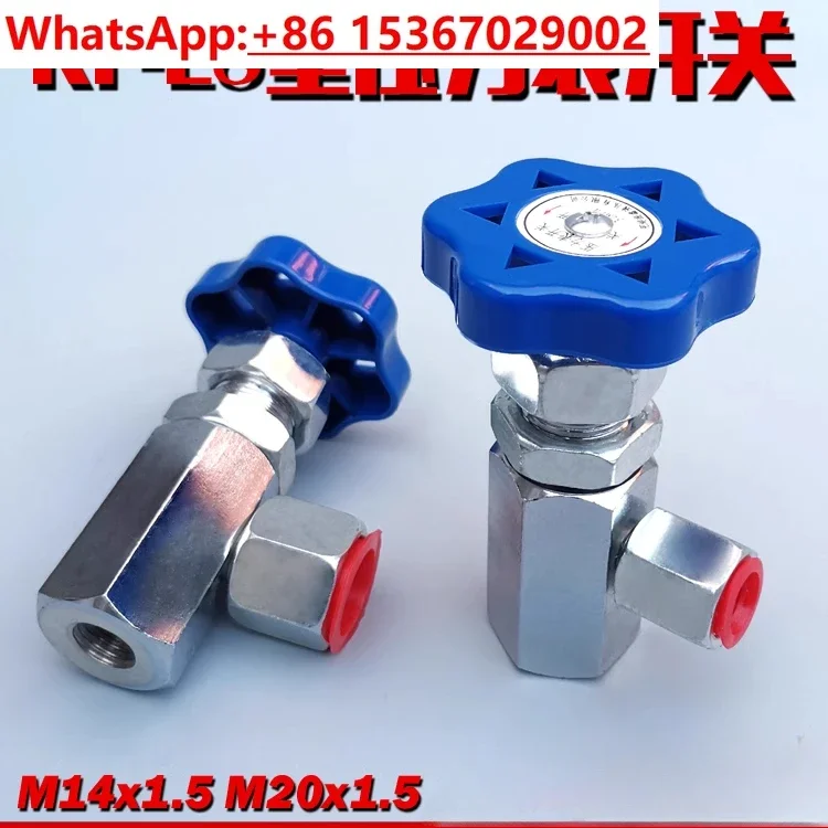 

Манометр KF-L8/14E KF-L8/20E Гидравлический приборный клапан M14*1,5 M20*1,5