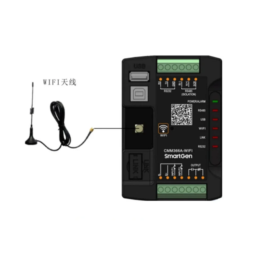 Smartgen CMM366A-4g ETHERNET وحدة تبديل بروتوكول الاتصالات تحقيق المولد (مع SCI) الاتصال بالإنترنت #5