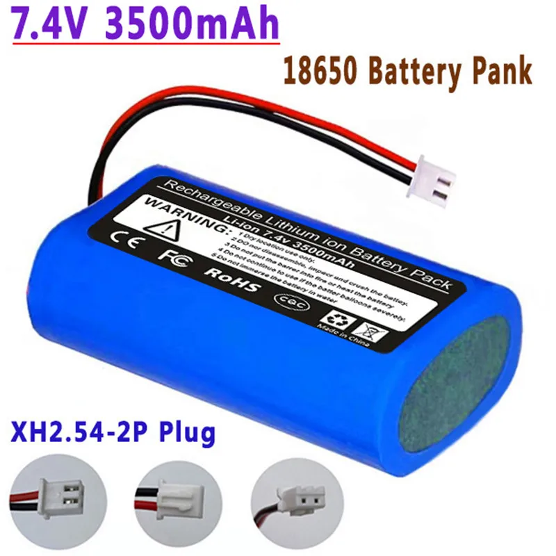 Brand New. 2s1p. Rechargeable Lithium Battery Amplifier,7.4 V, 3500 MAH, Power Toy Accessories, LED Lights. Security Equipment