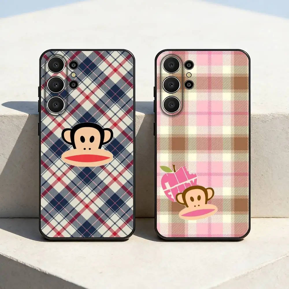 

CUTE T-pauls-frank-s Fashion Phone Case For Samsung S26,S25,24,23,22,30,21,10,9,Ultra,Plus,Lite,FE Soft Black Case