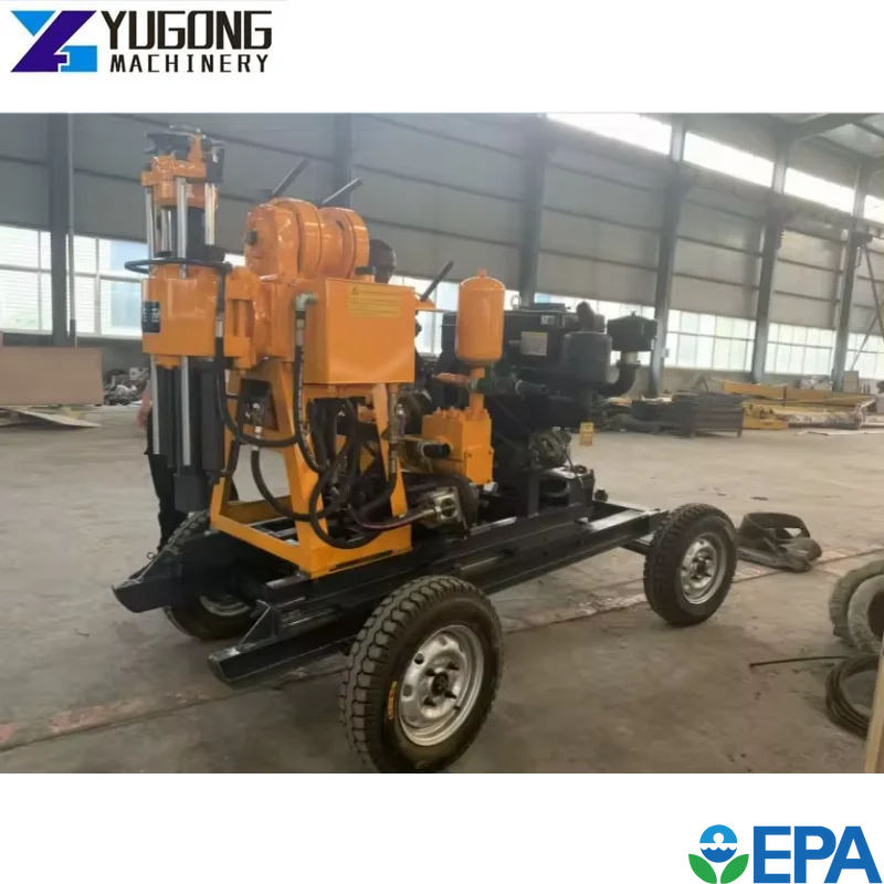 YG Concrete Core Rotary Drilling Rig Machine Mine Exploration Sample Hydraulic Core Drilling Rig For Water Well 150Mm Diameter