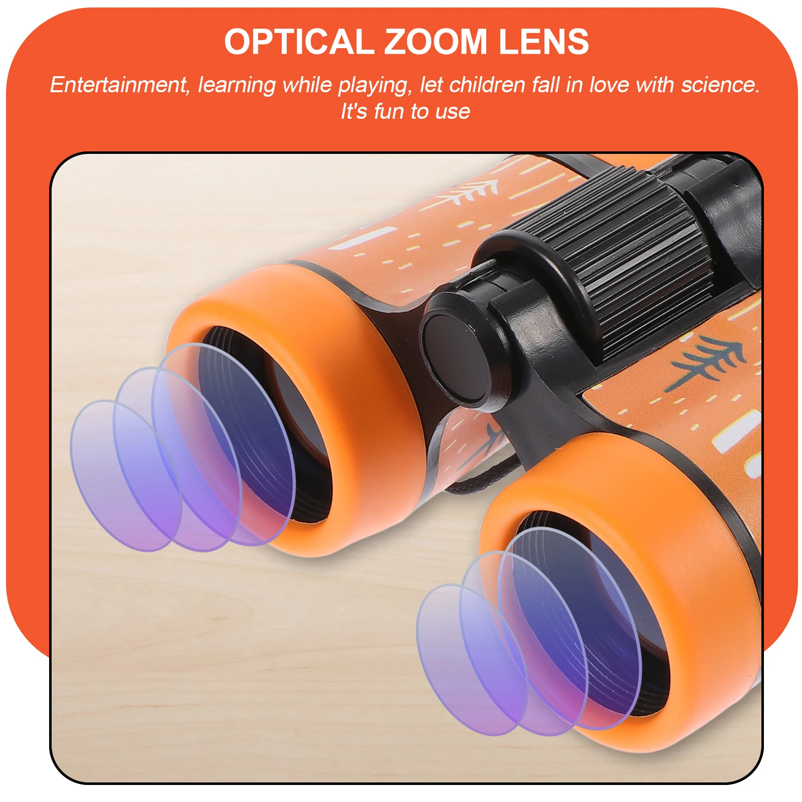 

Premium Kids Educational Science Telescope Durable Mini Plastic For Children Portable Nature Exploration For