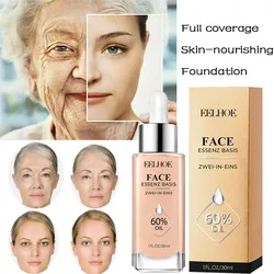 Hot Facial Delicate Foundation Skin Concealer Long-lasting Sweatproof Hydrating Translucent Brightening Complexion Beauty Makeup