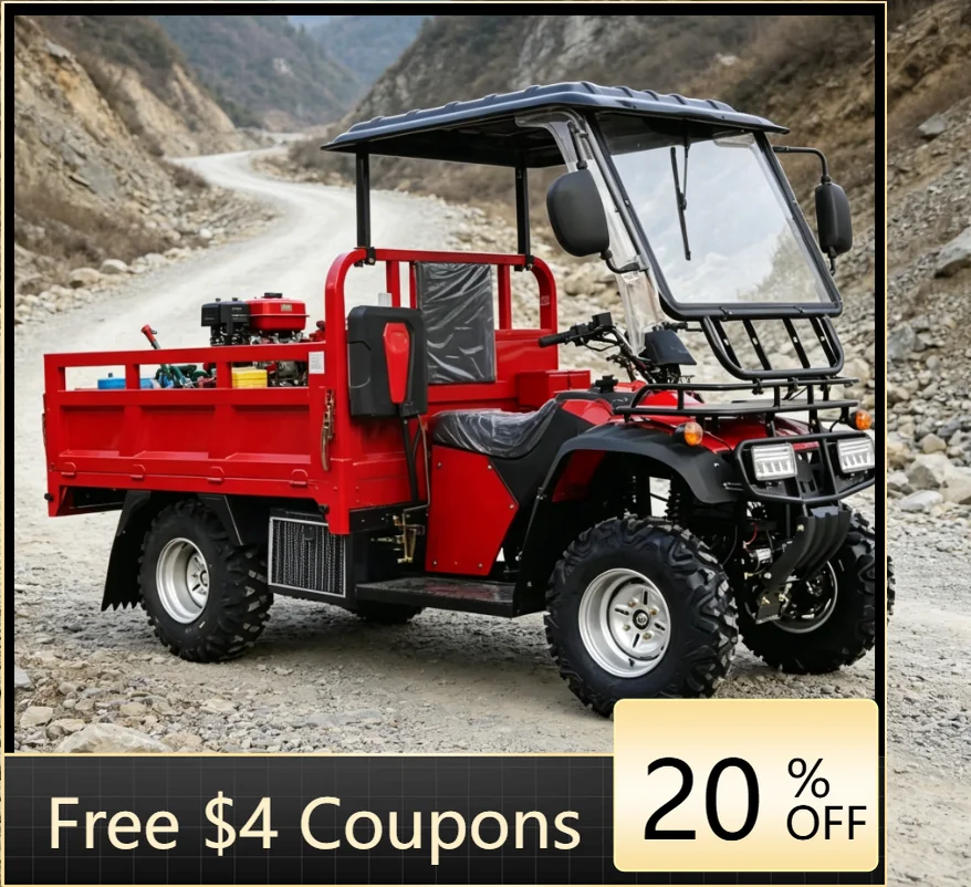 YzhgbHigh-power all-terrain vehicle (ATV) agricultural vehicle - suitable for off-road and all-terrain use, with high fuel effic