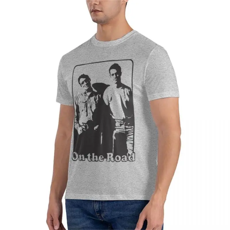 Jack Kerouac On the Road Essential T-Shirt male tops t shirts oversized t shirts for men men clothings black t shirts for men