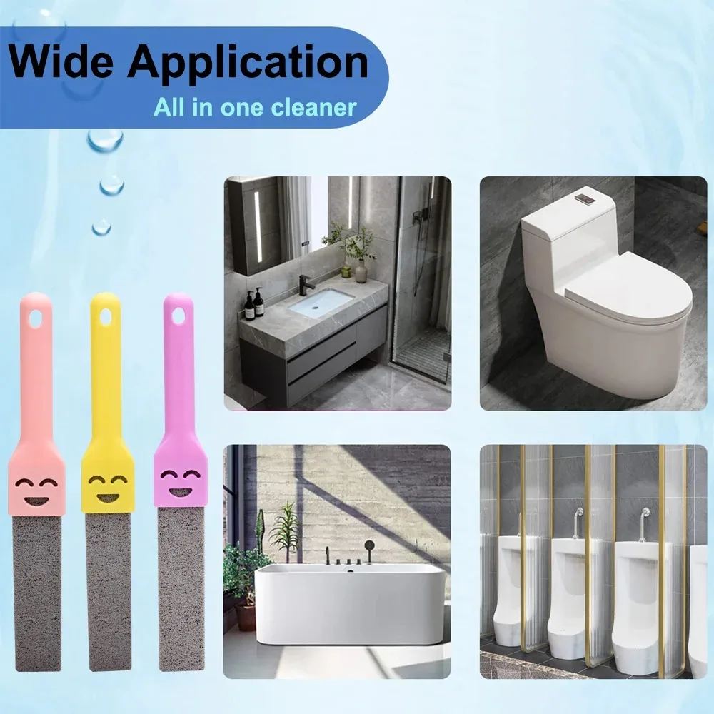 20PCS Pumice Stone Cleaning Stick Seat Toilet Limescale Rust Stain Dirt Removal Brush Bathroom Tile Sink Household Washing Tools