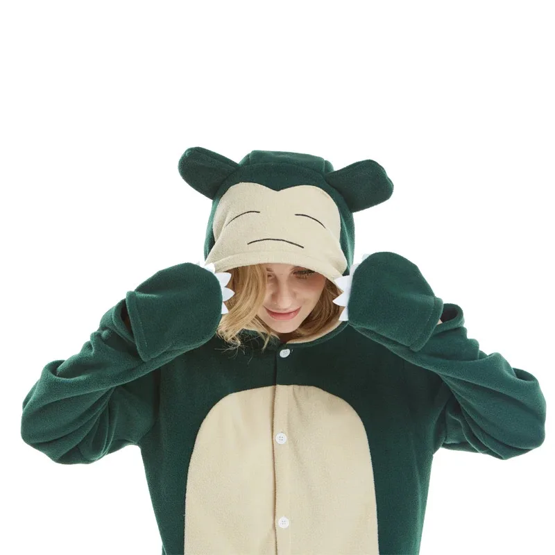 2025 New Snorlax Kigurumi Adult Onesies Animal Shark Pajamas Lemur Sleepwear Pyjama Nightwear Carnival Cosplay Costumes ★❤♡★