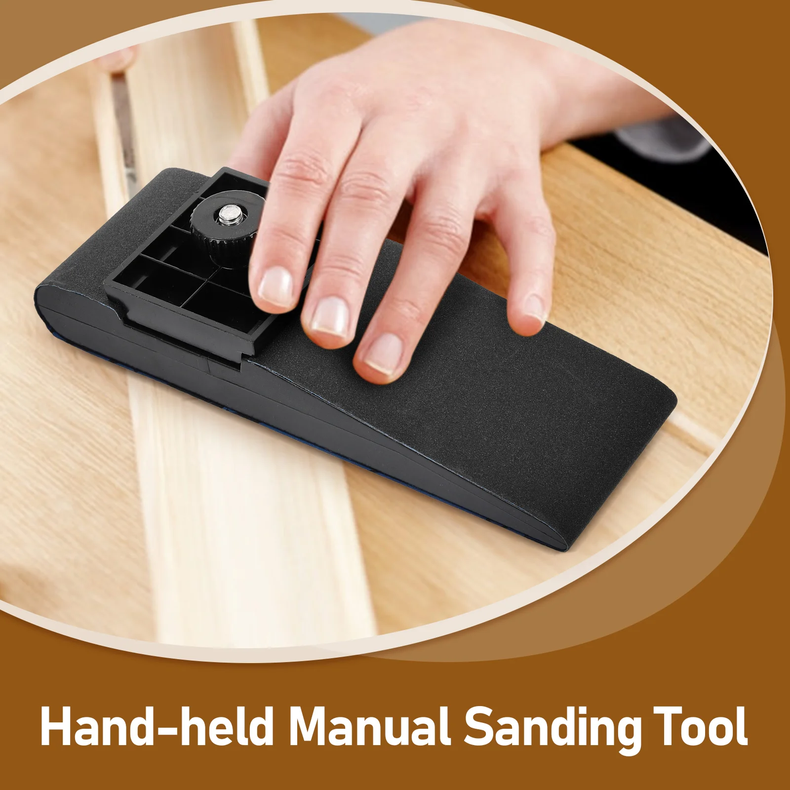 Sandpaper Rack Sander Tools Equipment Drywall Sanding Block Handheld for Wood Plastic Burnishing Working