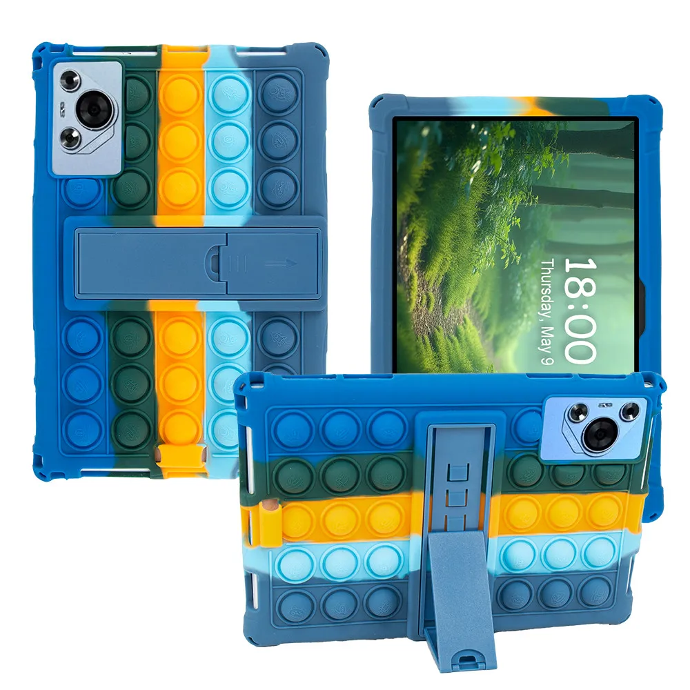 

Мягкий чехол-подставка Bubble для CHUWI Hi10 XPro Hi 10 X Pro 10,1 дюйма, 2023, детский безопасный силиконовый защитный чехол для планшета