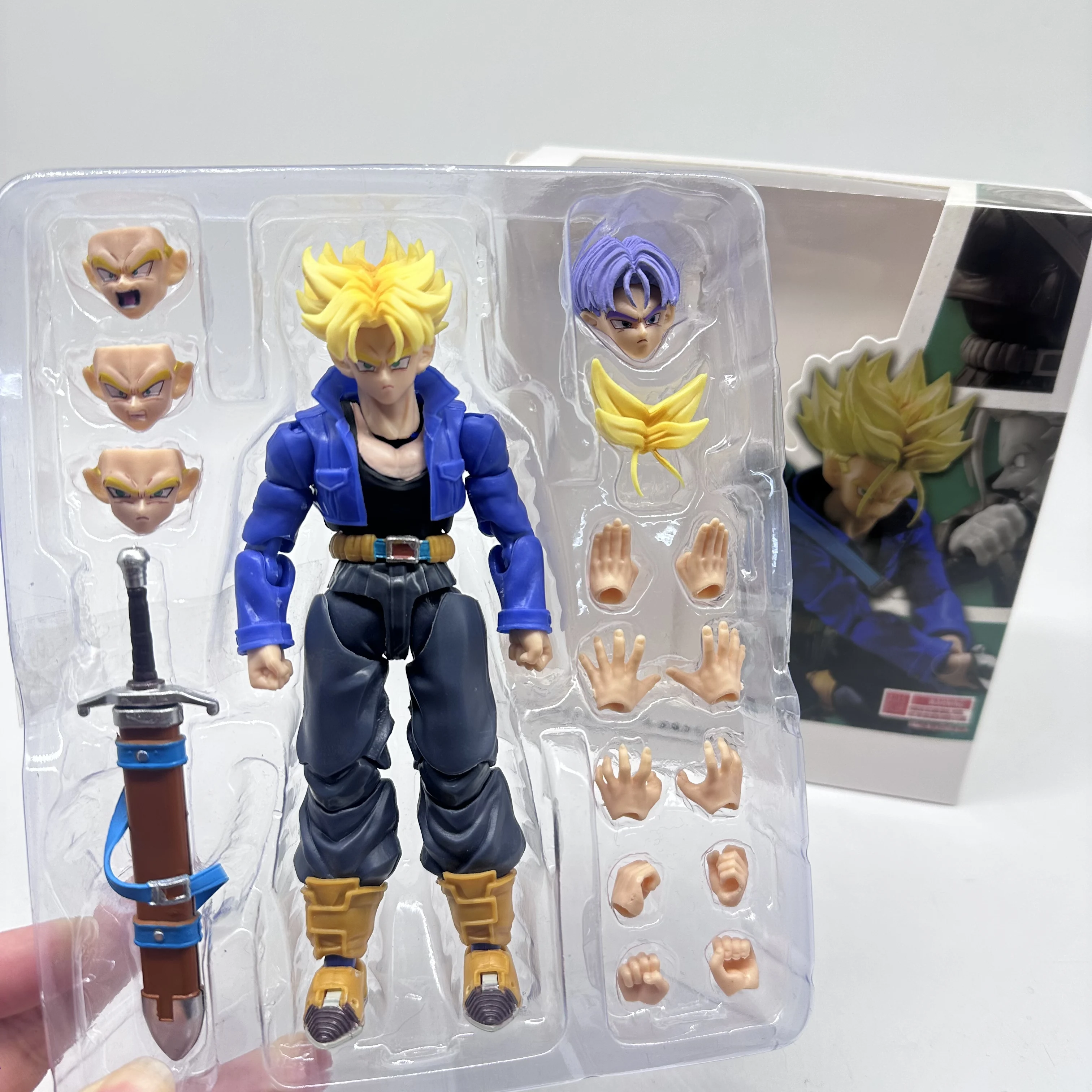 Dragon Ball Z Trunks Super Saiyan Actionfigur Sammlerstück Modell Ornament Spielzeug Geschenk