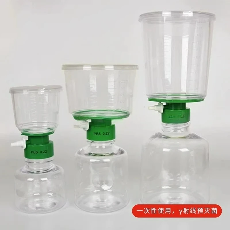 Bottle Top Filter PES membrane PVDF Membrane sterile filter Receiving bottle/Storage bottle filter