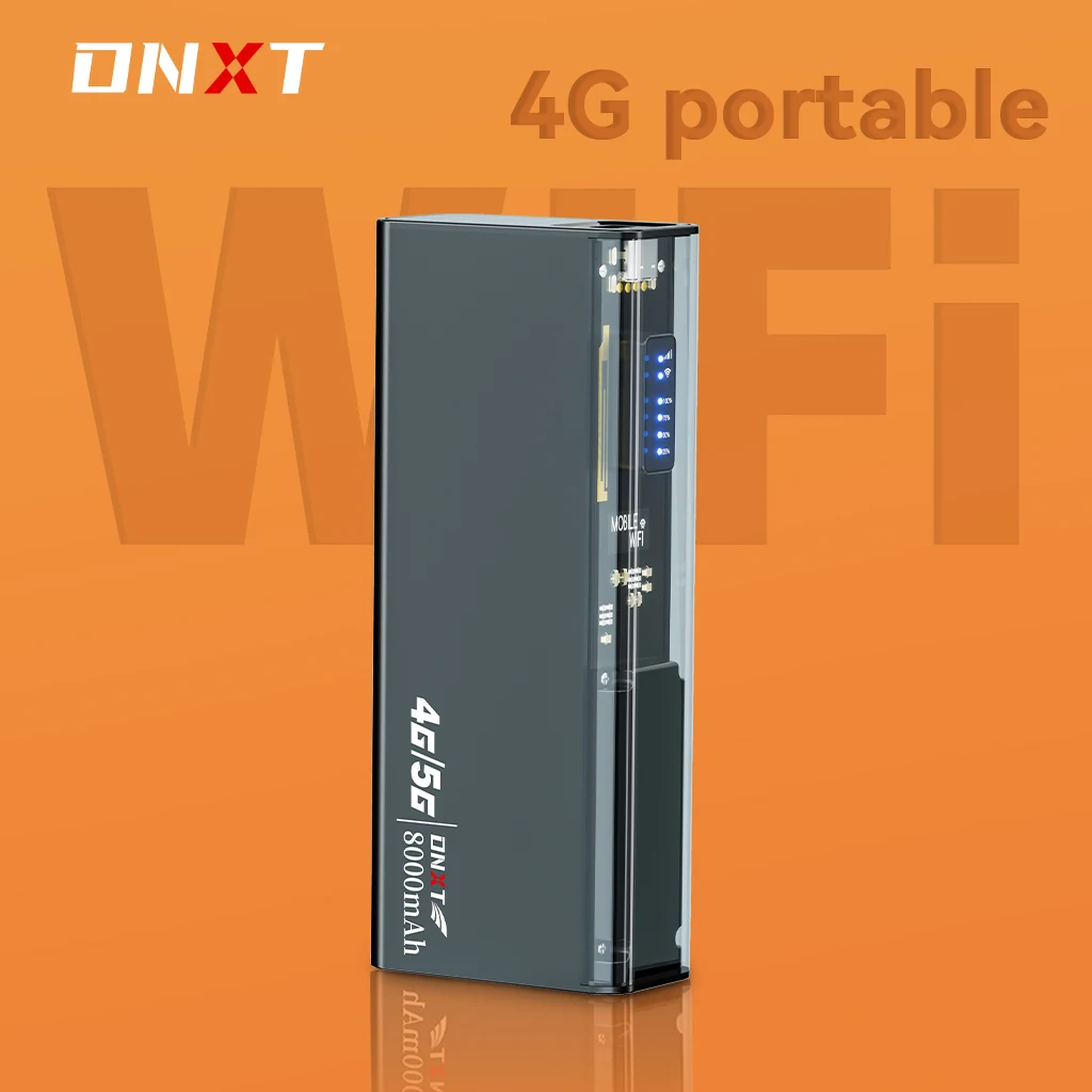 

DNXT M27 4G Router Portable LTE WIFI Router powerbank wifi router Dual-band Compatible with EU AS AF