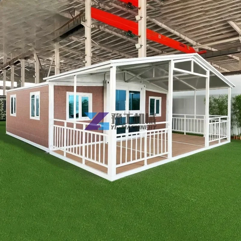 Mobile House High Quality Expandable Container House with 2 /3 Bedrooms and Kitchen and Bathroom Dry Wet Separation Shower Room