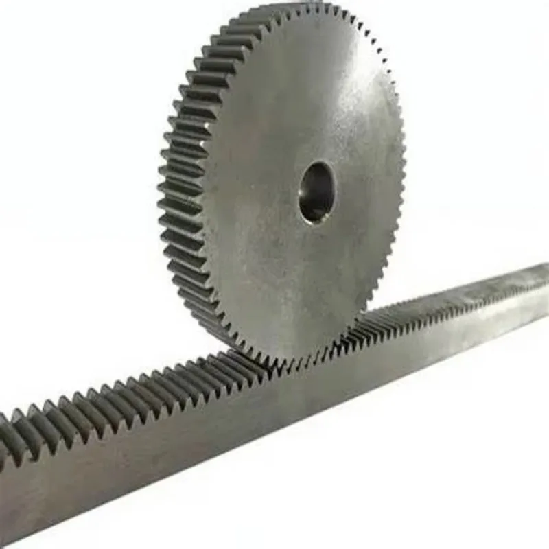 Factory Hot Sale OEM CNC Hobbing Machined Precision Steel 1.5 Module Bevel  Straight Hardened Spur Helical Pinion Gear Rack for