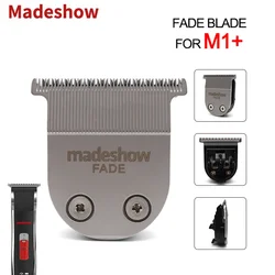 Madeshow M1 + cortadora de pelo profesional de 0mm, máquina de corte de pelo con cuchilla Original, cabezal de corte reemplazable