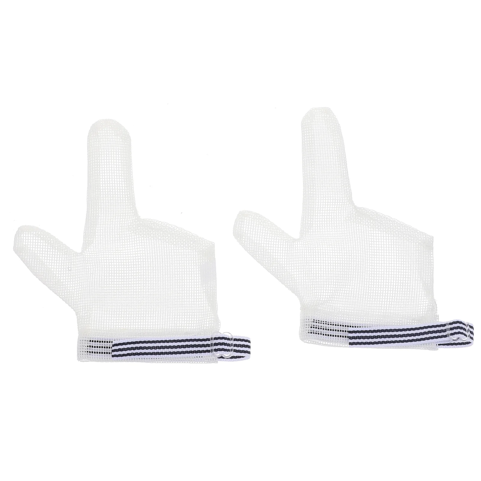 Ensemble de gants anti-alimentation pour enfants, tétine pour bébé, arrêtez de sucer le pouce et le doigt, protège-ongles pour bébé, protection en nylon