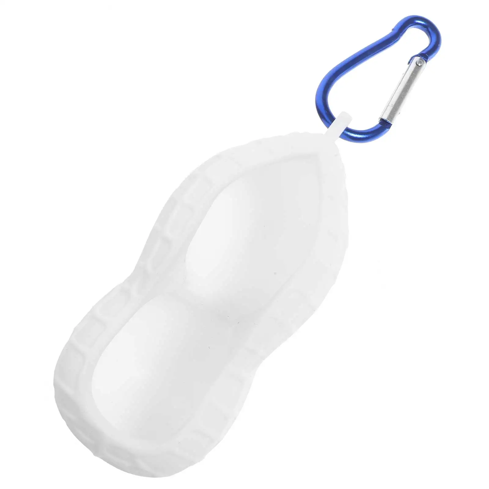 

Golf Ball Holder 2 Balls Peanut Shaped Silicone Protector Wear Resistant Easy Clean Portable Golfer Accessory Golf Training