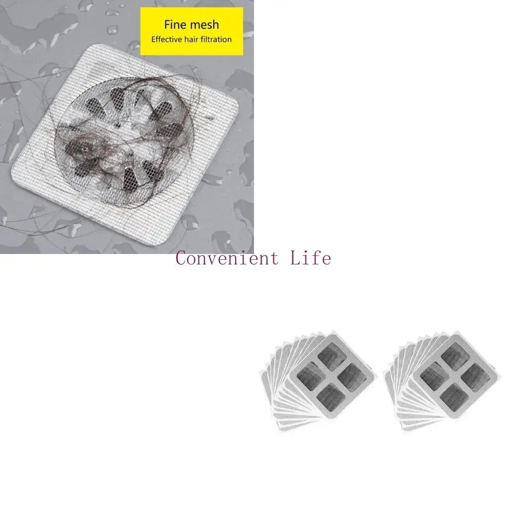 

L1EE Single Use Stickers set Convenient Hair Drain Stickers Easy to Use Stickers set