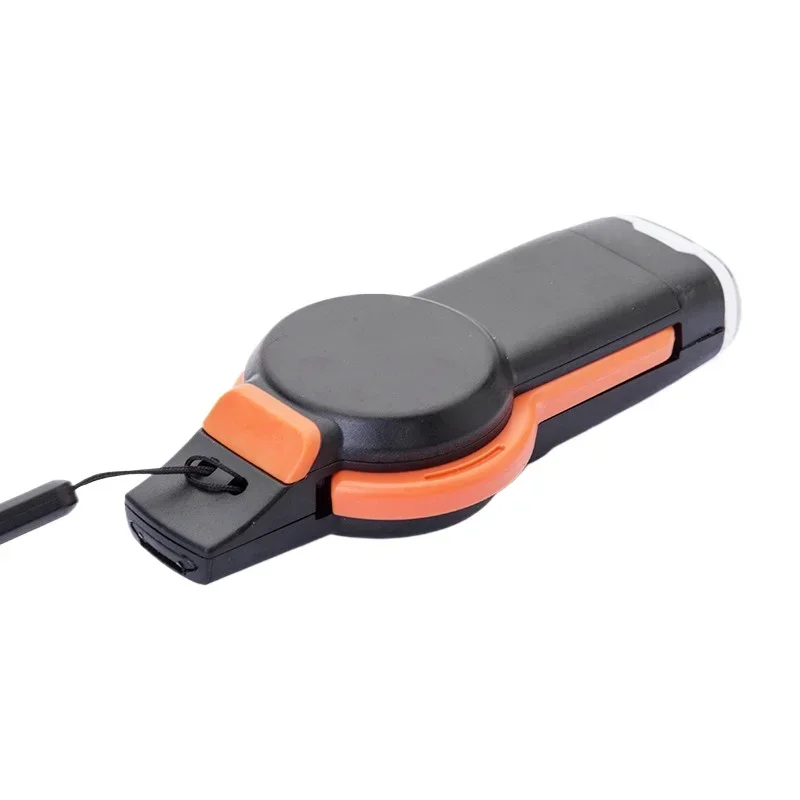 7-in-1 متعددة الوظائف صافرة في الهواء الطلق البوصلة ميزان الحرارة مصباح ليد بقاء مصباح يدوي عكس مرآة عدسة مكبرة #4