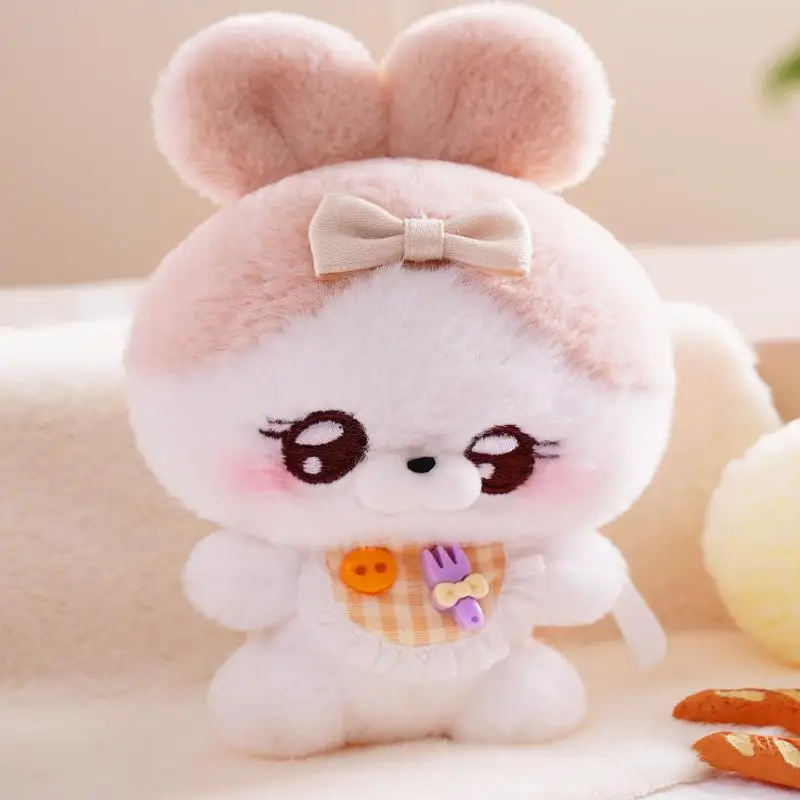 

Милая кукла-кулон, плюшевая игрушка-кролик, успокаивающий подарок на день рождения, Рождество для декора комнаты для девочек, на складе
