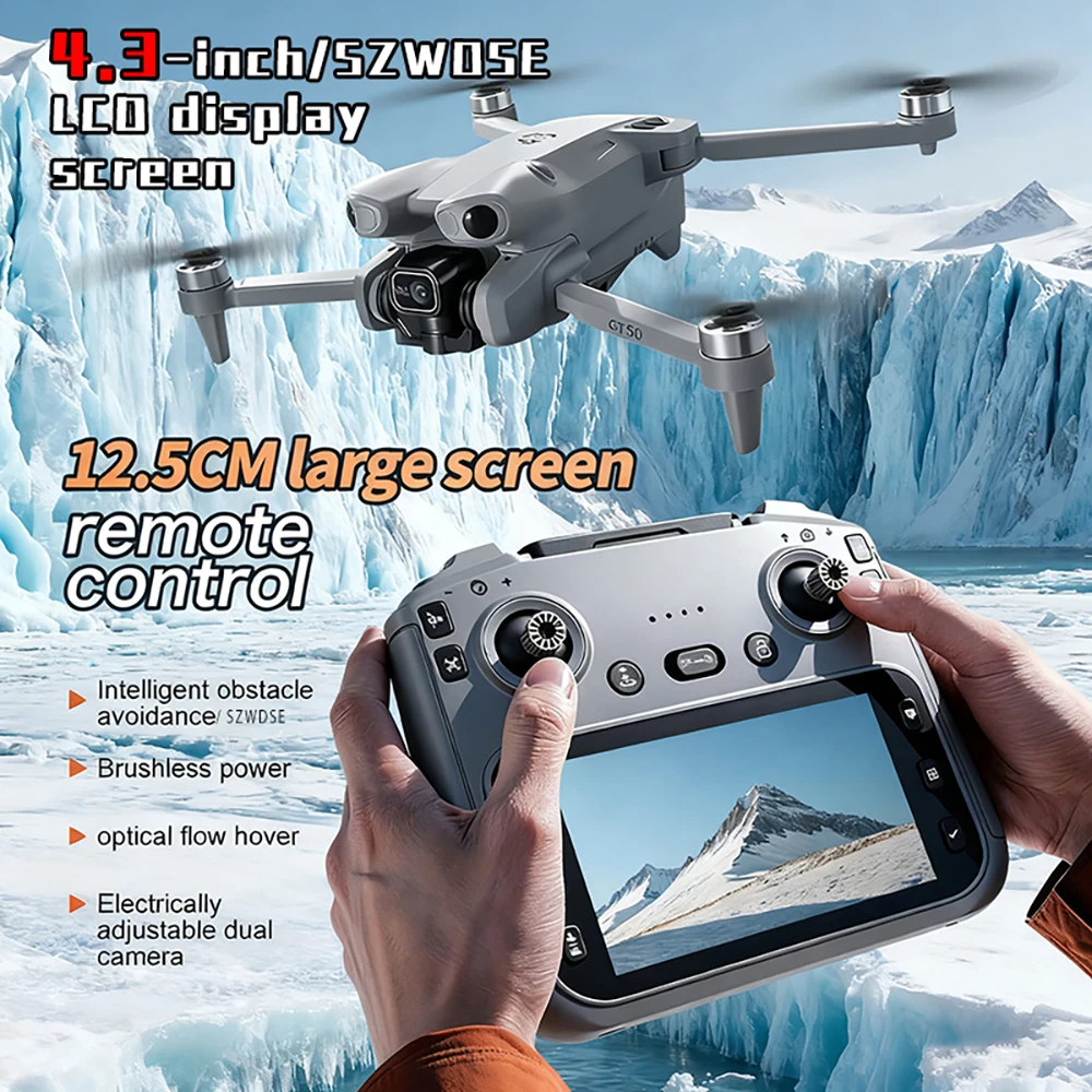 NEW GT50 Drone Professional 6K - Drone Rc Gt50 review and price