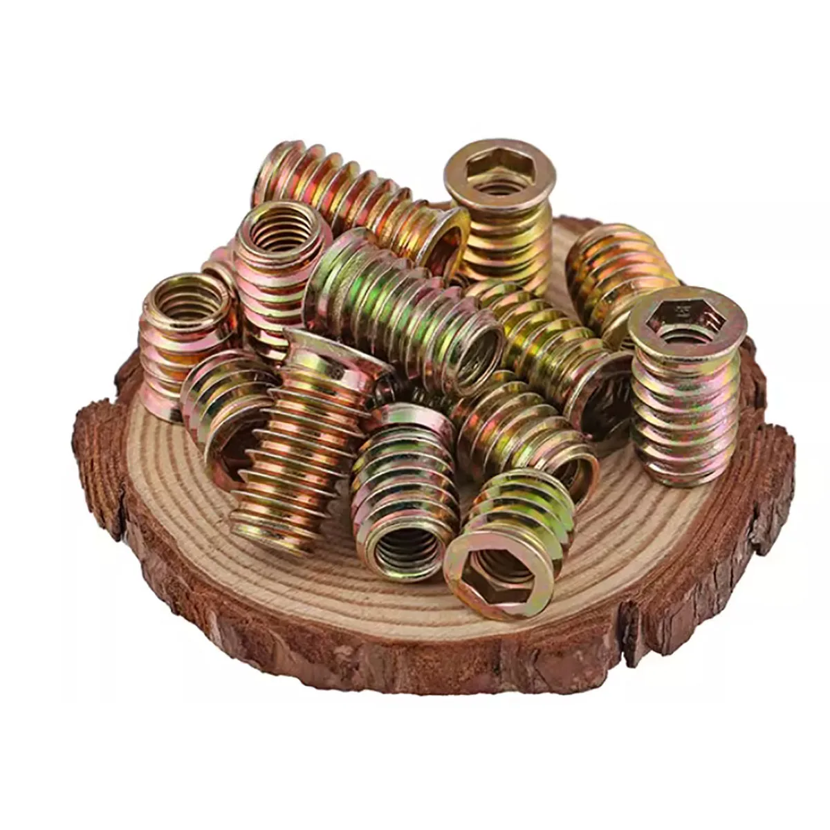 

Countersunk Hexagonal Carbon Steel Socket Drive Threaded Nut Furniture Fastener Connector M6 M8 M10