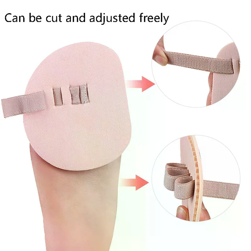 /YOV/Toe Separatator Forefoot Pad Hallux Valgus Correction Half Insoles Pain Relief