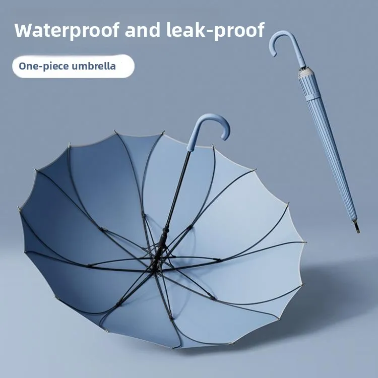 

Зонт-трость цельный с длинной ручкой 23-25 дюймов, женский, с рекламной печатью, для дома и сада