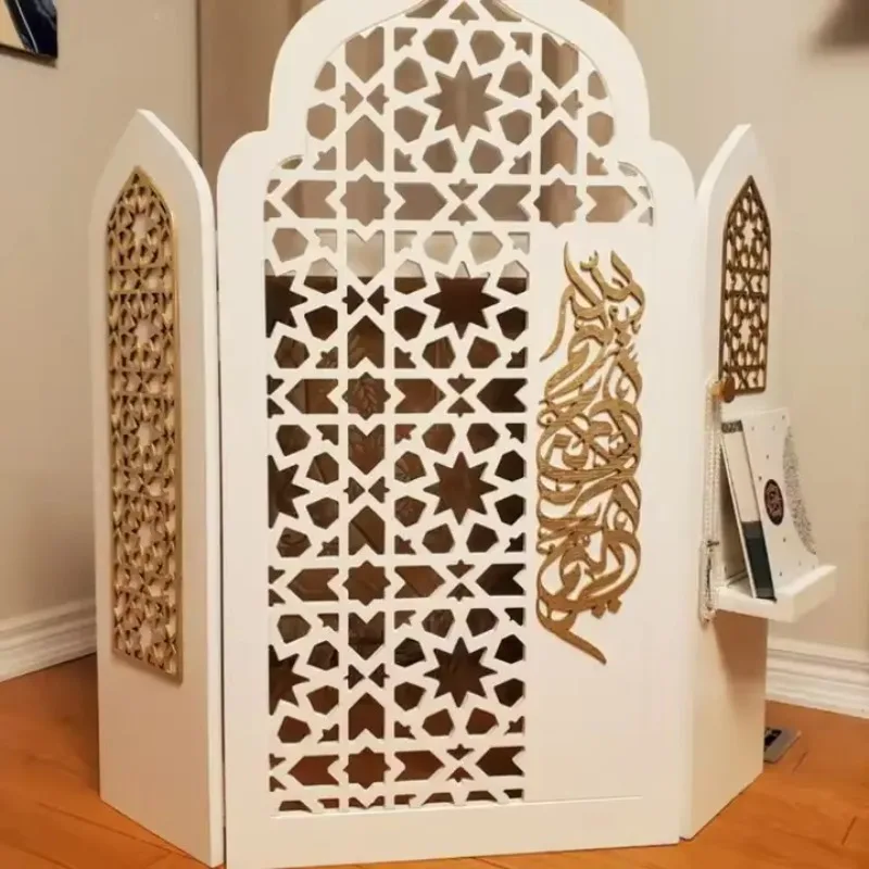 

【Best-selling】Muslim Decoration Wooden Quran Holder Prayer Stand Stylish Functional For Muslim Spaces