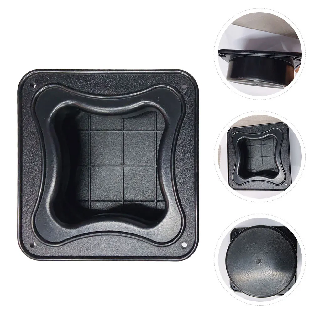 

2Pcs Speaker Handles Recessed Loudspeaker Plastic Handles Durable Replacement for Amplifier Portable Audio Equipment Carrying