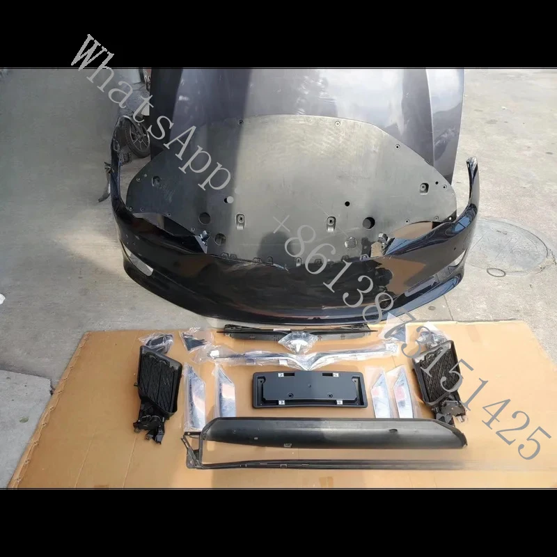 

Suitable Auto Spare Parts Old Upgrades New Kit Includes Surrounds Headlights Tail Lights Car Bumper Model S