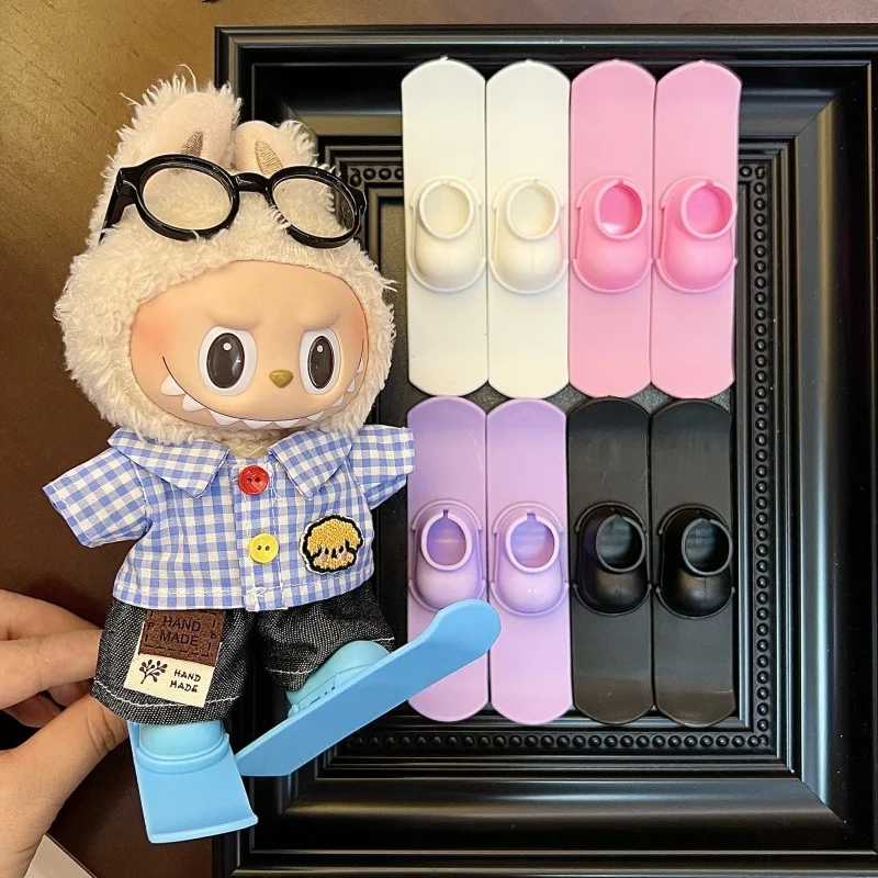 

Trendy Sled Board for Labubu Vinyl Doll Colorful DIY accessory Winter Sports Decoration Cute Collection Accessories for Labubu