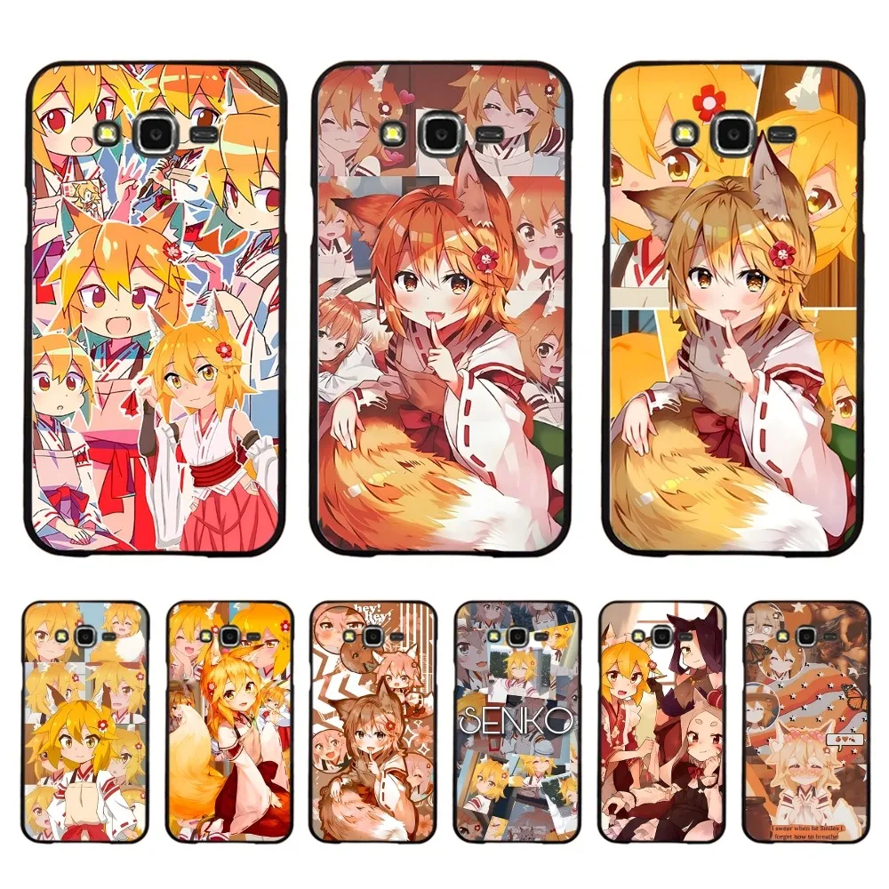 The Helpful Fox Senko-san Wall Phone Case For Samsung J 7 plus 7core J7 neo J6 plus prime J6 J4 J5 Mobile Cover