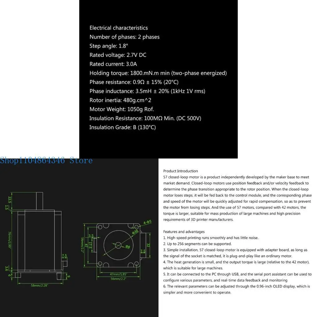 

5ASD Сервомоторный контакт с обращением за закрытым контуром с адаптером с адаптером с адаптером