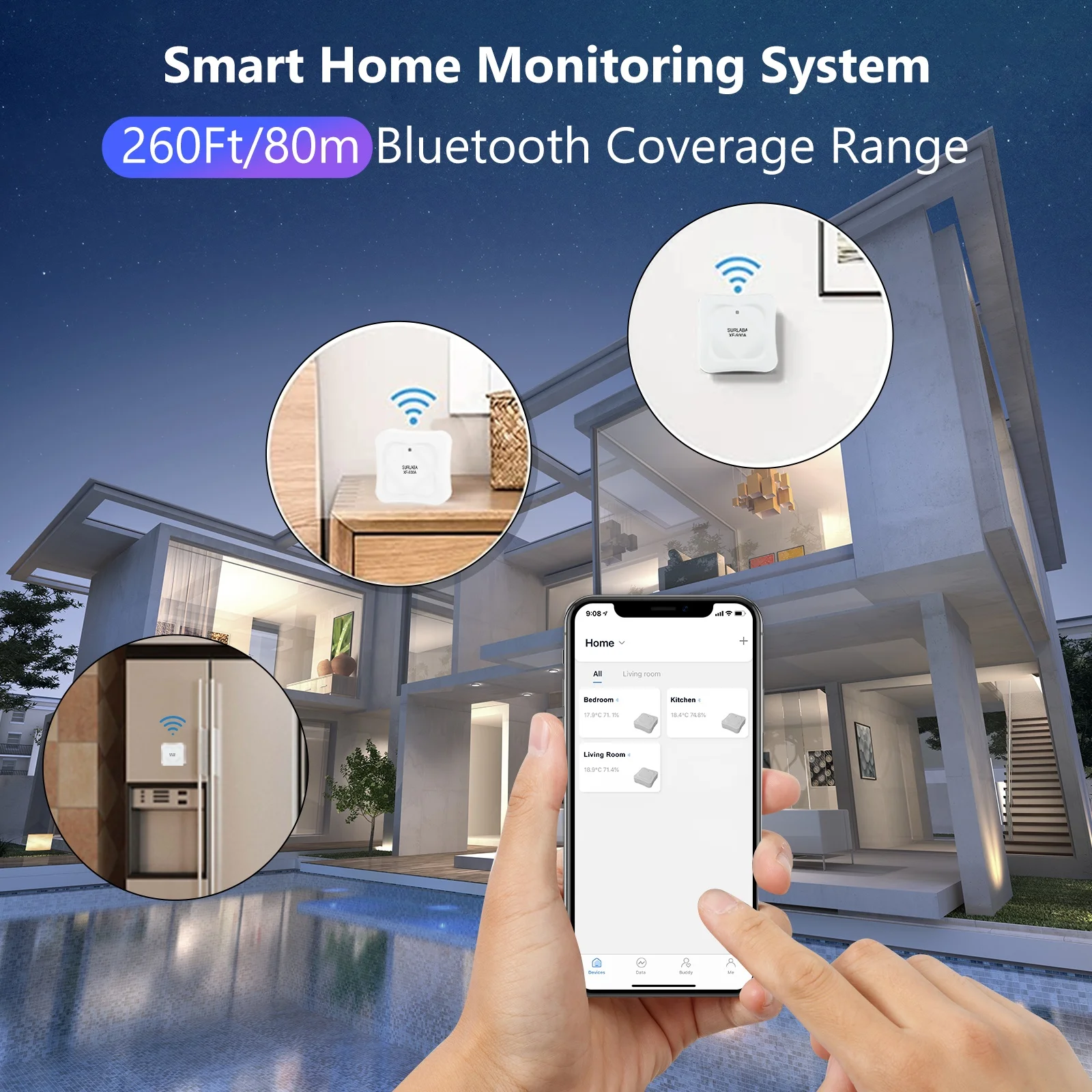 HoldPeak 930A Akıllı Bluetooth - Smart Home Login incelemesi ve fiyatı