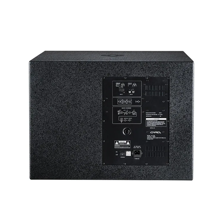 

KTV Sound System 8 Ohm 400W Audio Speakers Professional 15 Inch Active Subwoofer Speakers