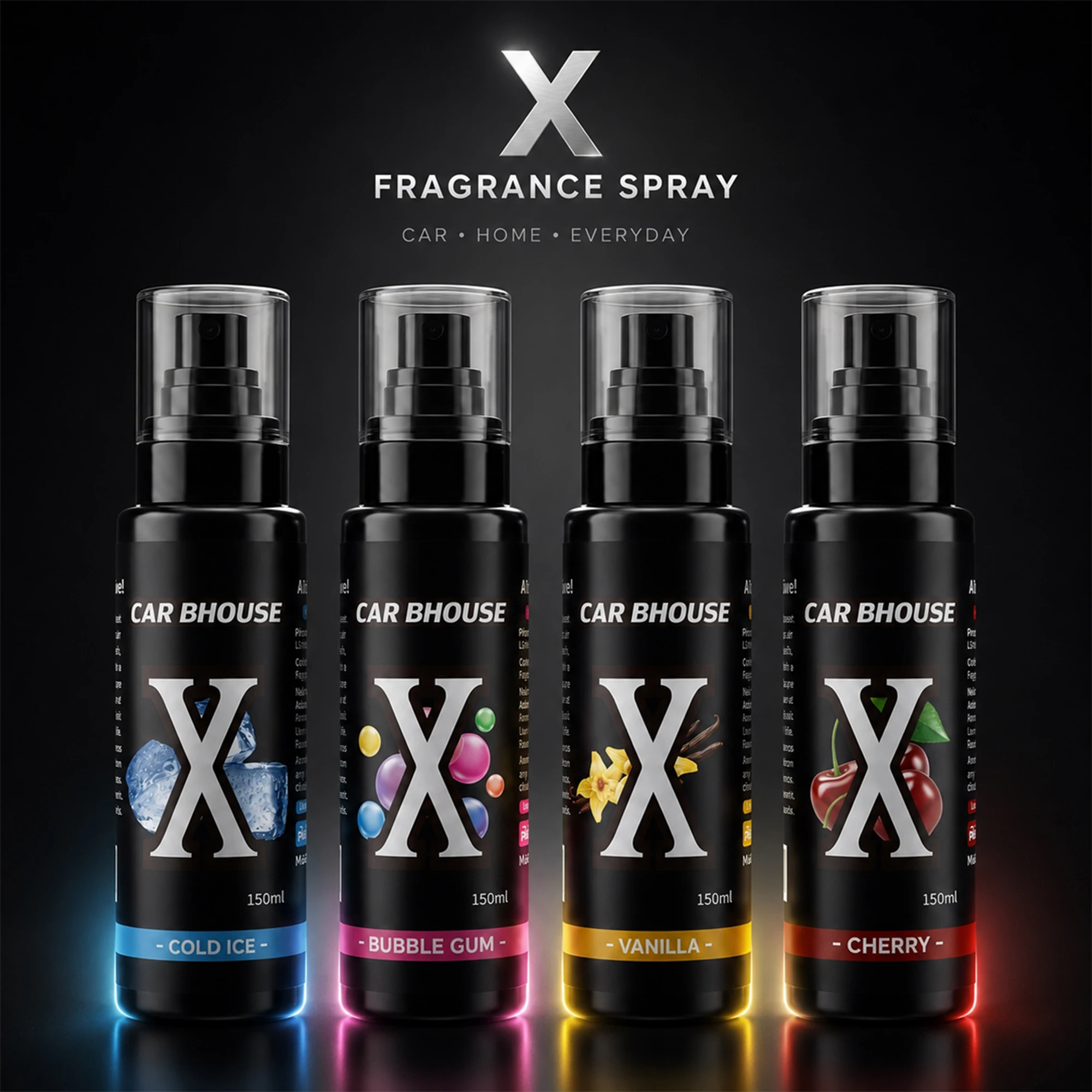 Home Fragrance Hotel Collection - 꽃과 과일 향 자동차 방향제 스프레이,