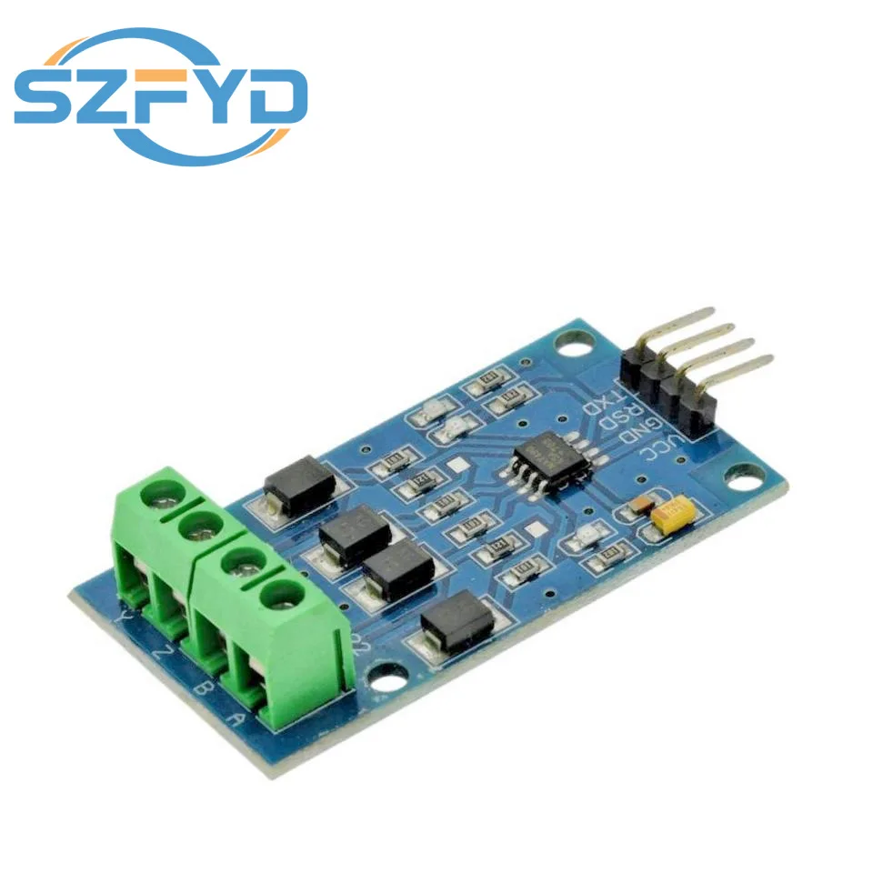 Módulo de conversión TTL a RS422 Transceptor bidireccional dúplex completo MAX490 para SCM, comunicación industrial y extensión en serie