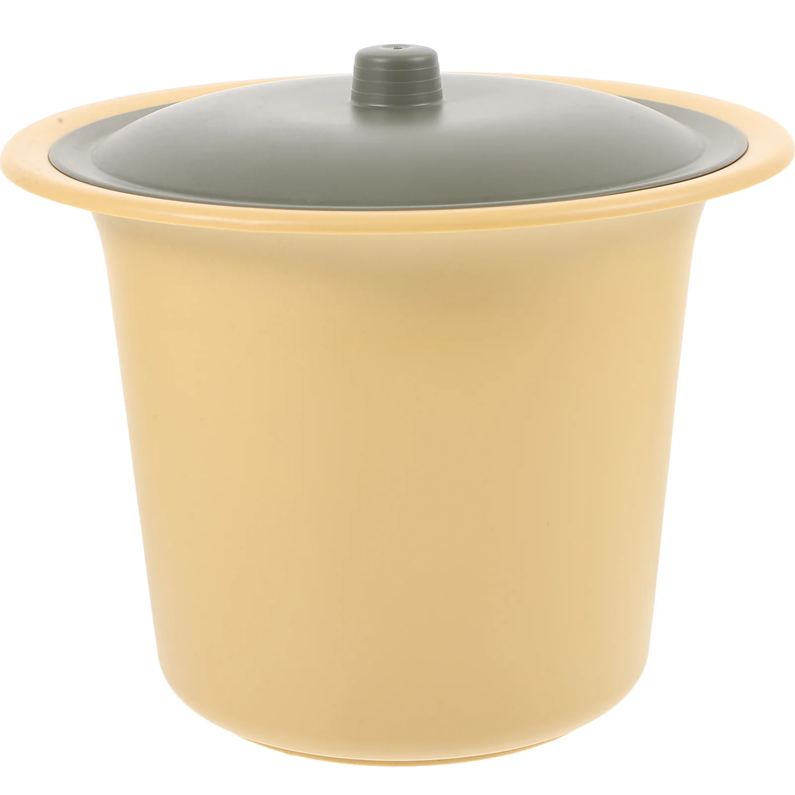 

Portable Bedpan With Lid Heavy Duty Plastic Urine Pot For Elderly Kids Adults Home Travel Reusable Chamber Potty Night Use