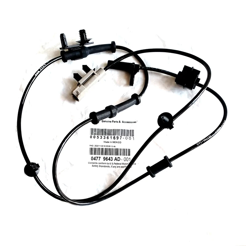 

NBJKATO Brand New Genuine ABS Wheel Speed Sensor Rear Left 04779643AD For Chrysler 300C Dodge Challenger