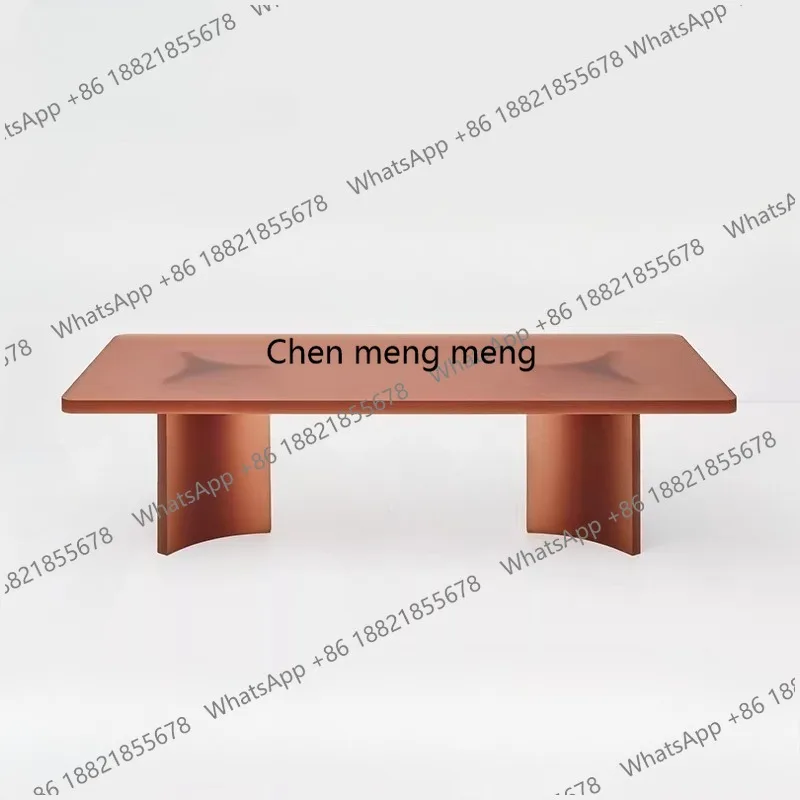 Acrylic matte table Simple modern plexiglass dining table