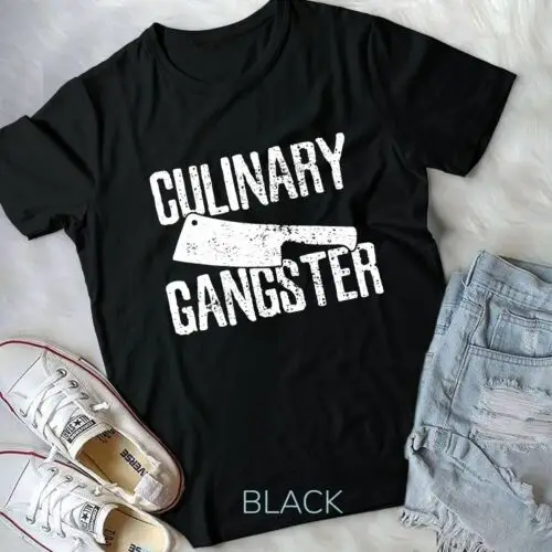 

Chef Cook Cooking Culinary Gangster Vintage Unisex T-shirt