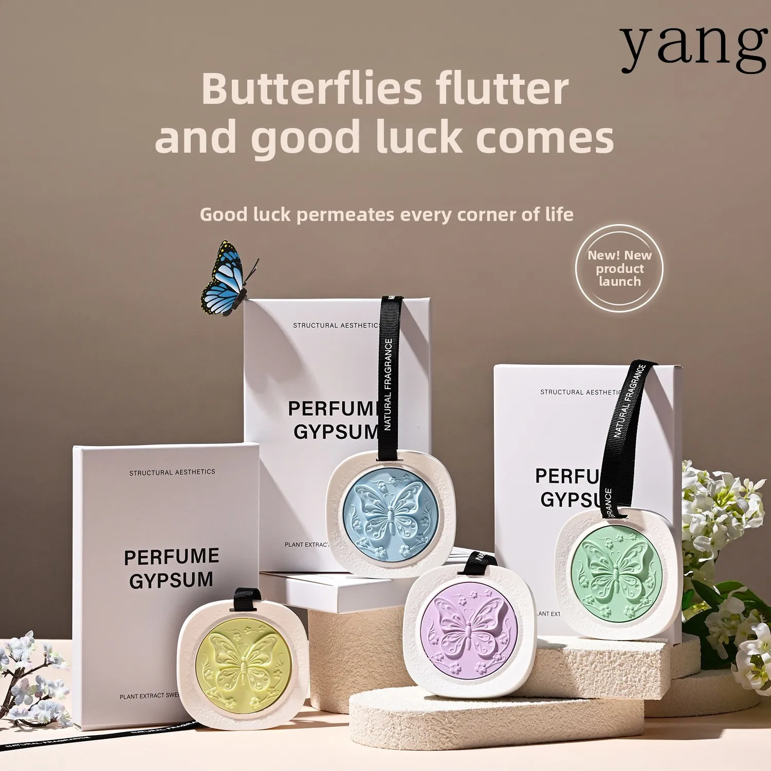 CX Home Indoor Long-lasting Fragrance Tablets Bedroom Fragrance Car Fragrance Hanging Premium Souvenir