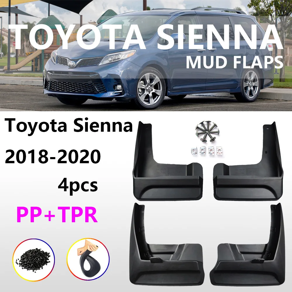 For 18-21 Sienna Fender New Toyota Sienna Car Fender Leather Accessories