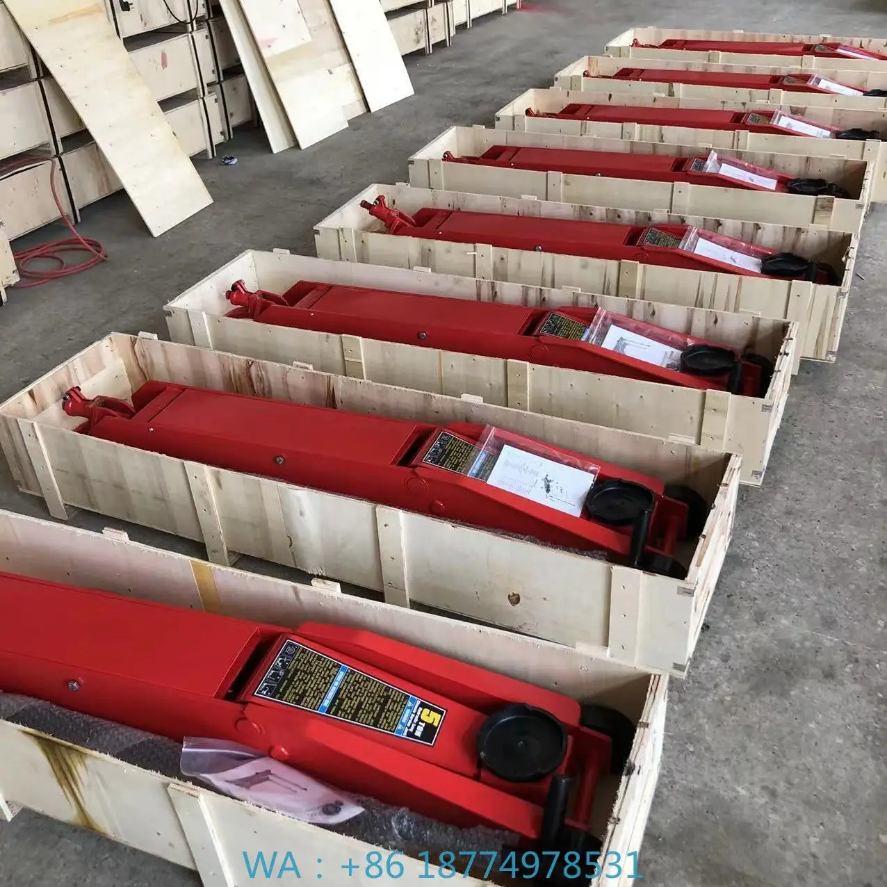 

c Гидравлический стальной инструмент, новое состояние, готовый к отправке, высокопроизводительный длинный домкрат из крокодиловой кожи, 10 т, автоматический