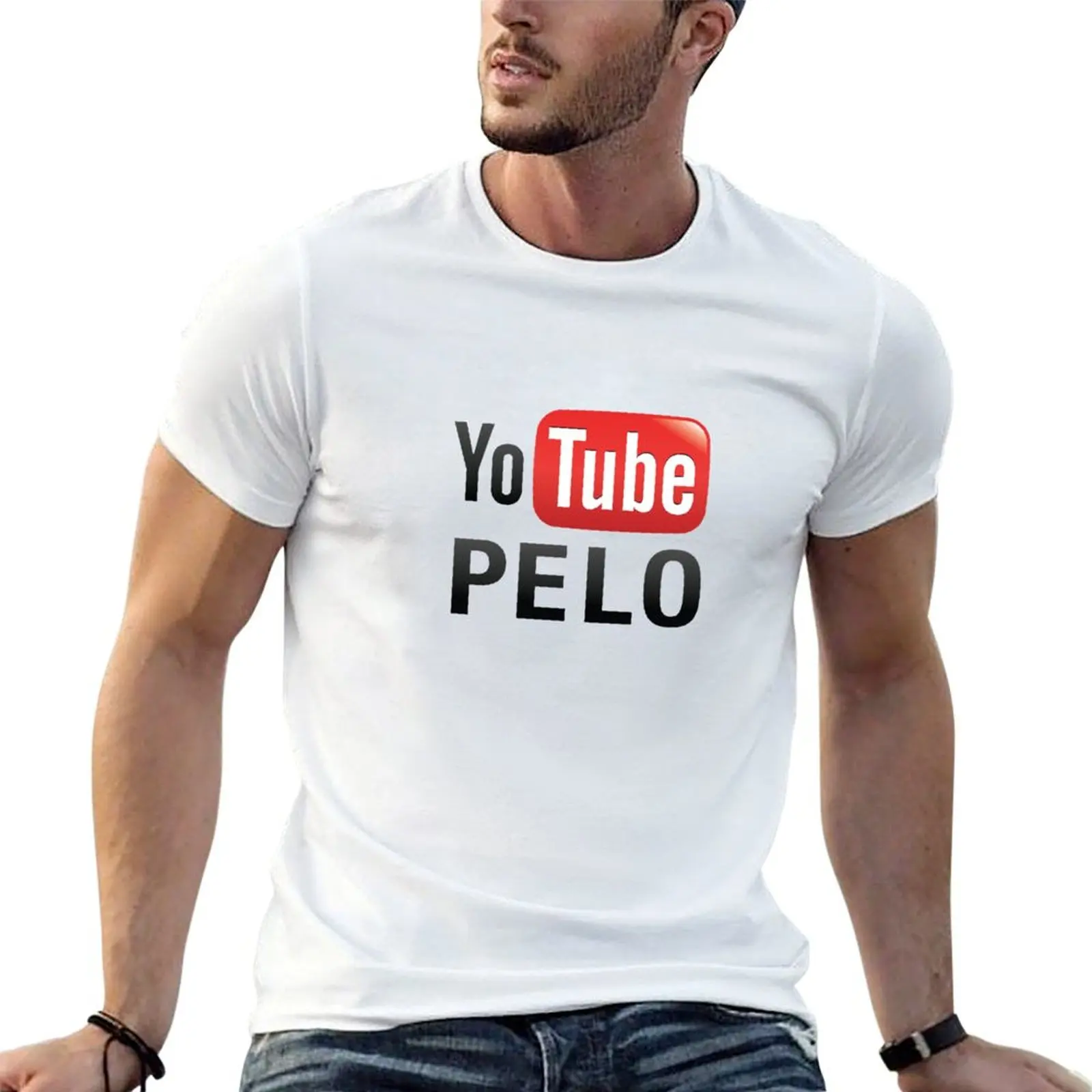 Yo Tube Pelo - Camiseta divertida con diseño latino, camisetas gráficas divertidas para hombre, camisetas para hombre